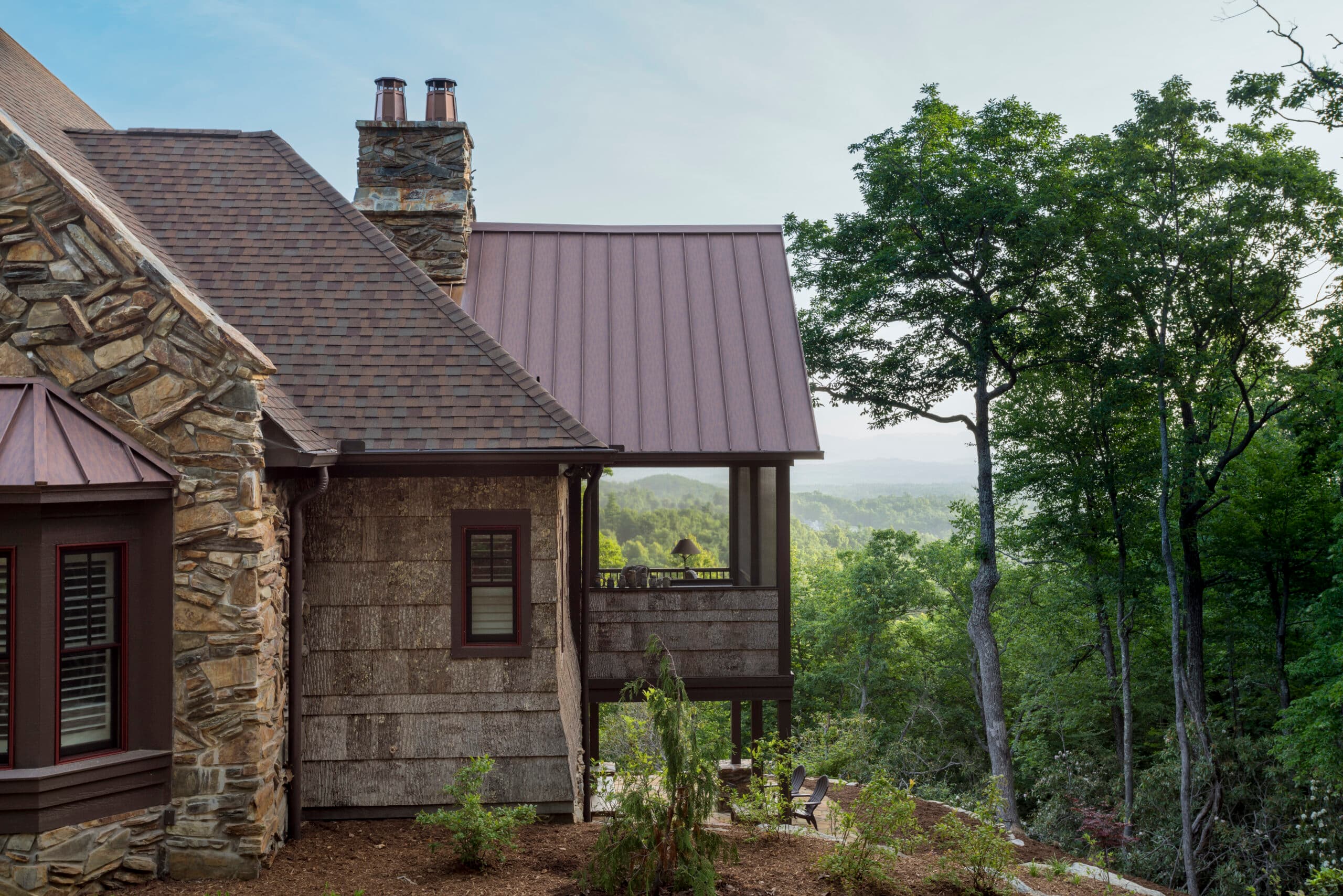 Natural Poplar Bark Siding